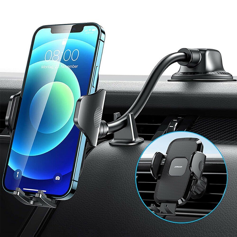 Joyroom car phone holder with flexible arm for dashboard windshield black (JR-ZS259) (Dashboard) цена и информация | Mobiiltelefonide hoidjad | kaup24.ee