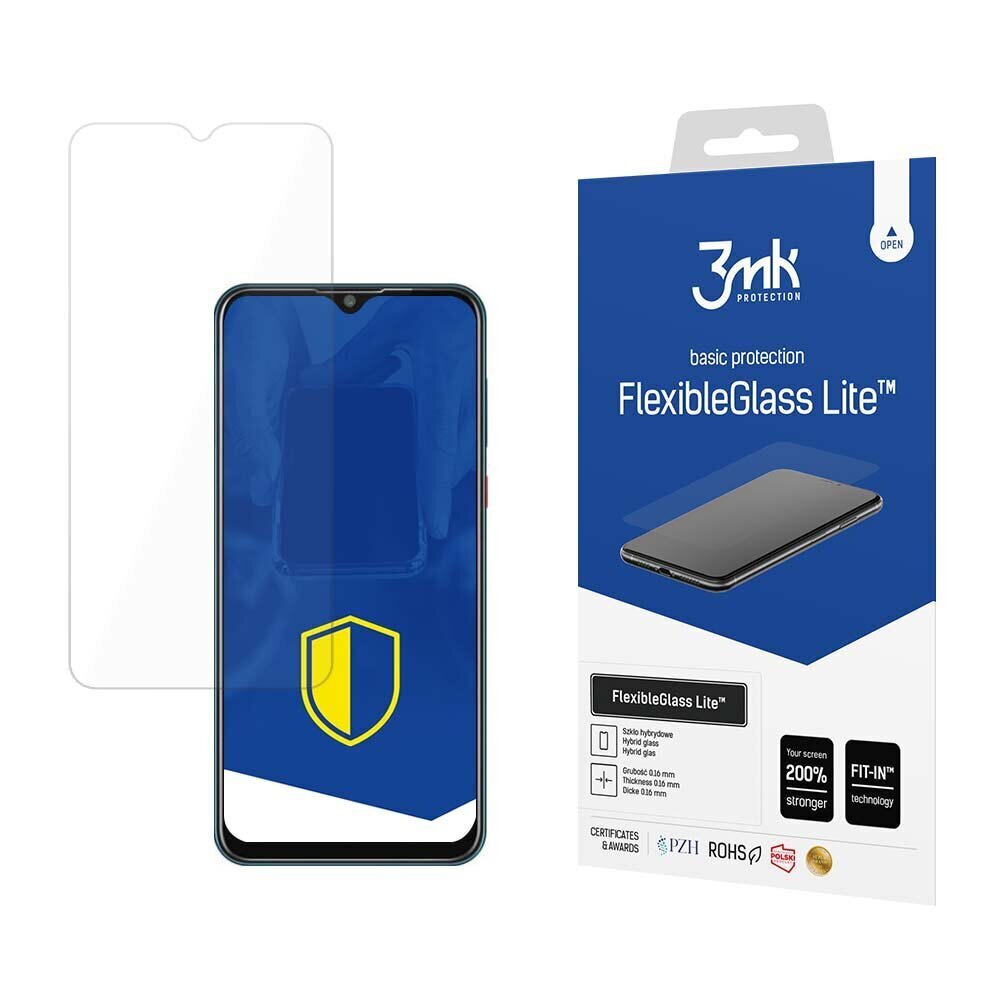 ZTE Blade 10 Smart - 3mk FlexibleGlass Lite™ screen protector цена и информация | Ekraani kaitsekiled | kaup24.ee