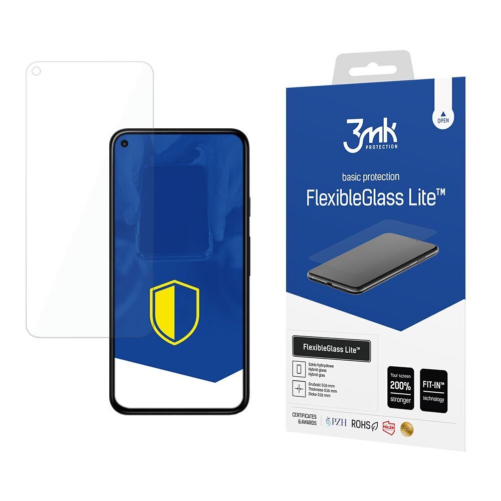 Google Pixel 5A 5G - 3mk FlexibleGlass Lite™ screen protector цена и информация | Ekraani kaitsekiled | kaup24.ee