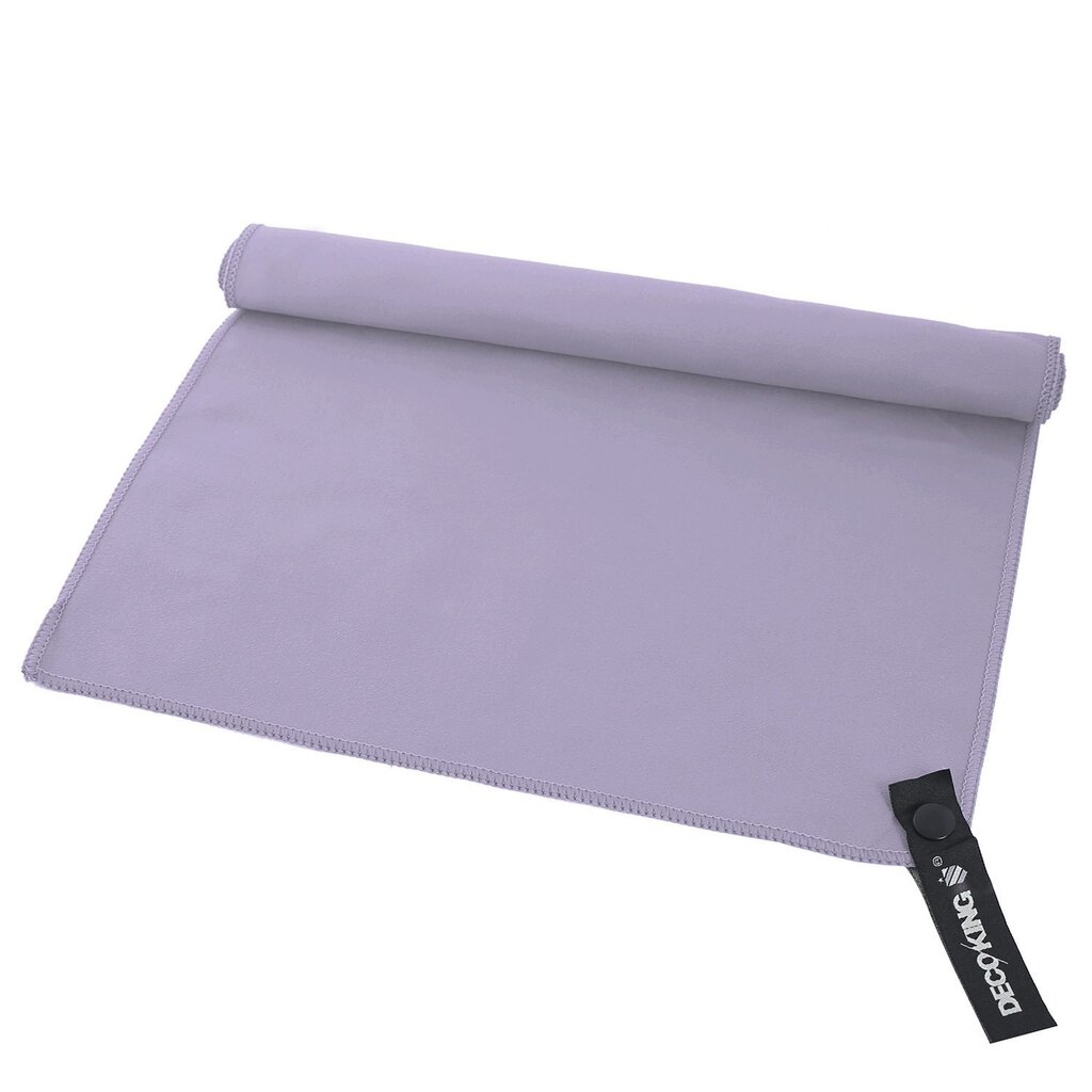 Decoking mikrofiiber rätik, helelilla - erinevad suurused hind ja info | Rätikud, saunalinad | kaup24.ee