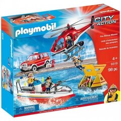 Playmobil 9319 - City Action Fire Rescue Mission цена и информация | Конструкторы и кубики | kaup24.ee