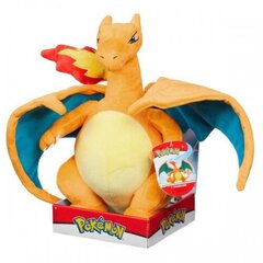 Jazwares - Pokemon Charizard 30 см цена и информация | Мягкие игрушки | kaup24.ee