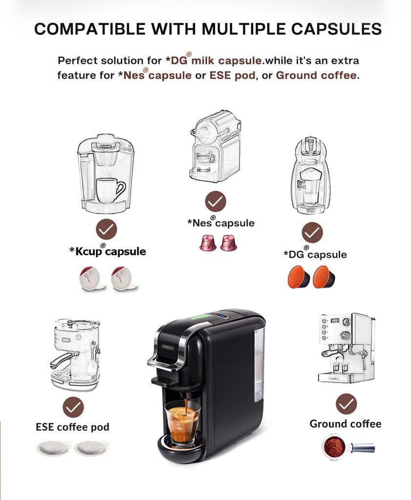 HiBrew H2 coffee machine review and best price - 2023