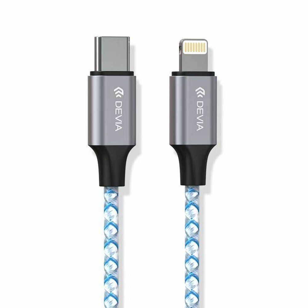 Devia Vogue PD, USB-C/Lightning, 1 m hind ja info | Kaablid ja juhtmed | kaup24.ee