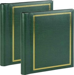 Фотоальбом SA20S Magnetic Classic, 20 страниц, зеленый, 2 шт. цена и информация | Рамки, фотоальбомы | kaup24.ee