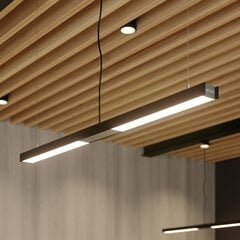 Archchio Rontan LED подвесной офисный светильник, черный цена и информация | Люстры | kaup24.ee