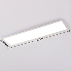 Archchio Lysander LED-paneel, CCT 119cm 36W, valge hind ja info | Süvistatavad ja LED valgustid | kaup24.ee