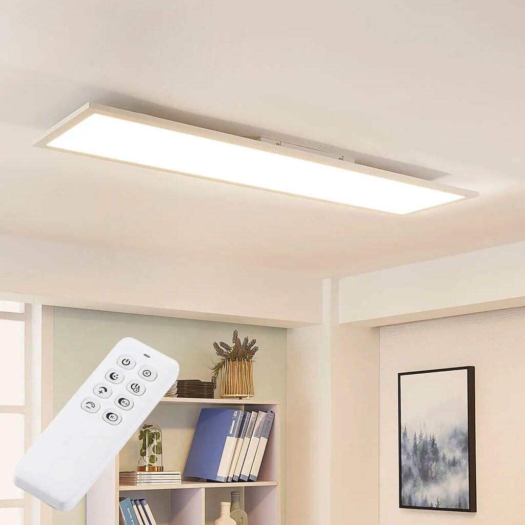 Archchio Lysander LED-paneel, CCT 119cm 36W, valge цена и информация | Süvistatavad ja LED valgustid | kaup24.ee