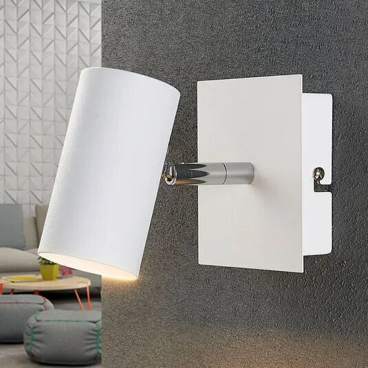 Valge LED-prožektor Iluk on mõeldud seintele ja lagedele цена и информация | Seinavalgustid | kaup24.ee