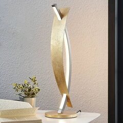 Элегантная золотистая светодиодная настольная лампа Marija цена и информация | Торшеры | kaup24.ee