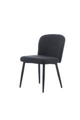 2 tooli komplekt Element Nicole Designer chair, must цена и информация | Стулья для кухни и столовой | kaup24.ee