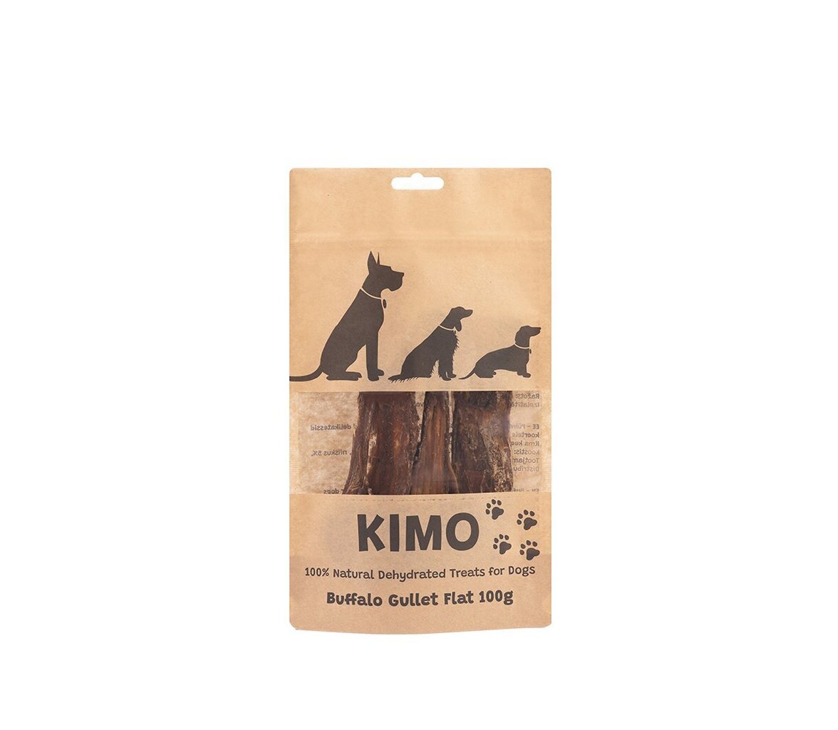Kimo pressitud pühvli söögitoru 100g hind ja info | Maiustused koertele | kaup24.ee