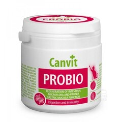 Canvit Probio probiootikumid kassidele 100g цена и информация | Витамины, пищевые добавки и товары от паразитов | kaup24.ee