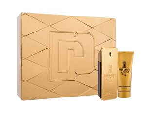 Meeste komplekt Paco Rabanne 1 Million: EDT, 100 ml + dušigeel, 100 ml hind ja info | Meeste parfüümid | kaup24.ee