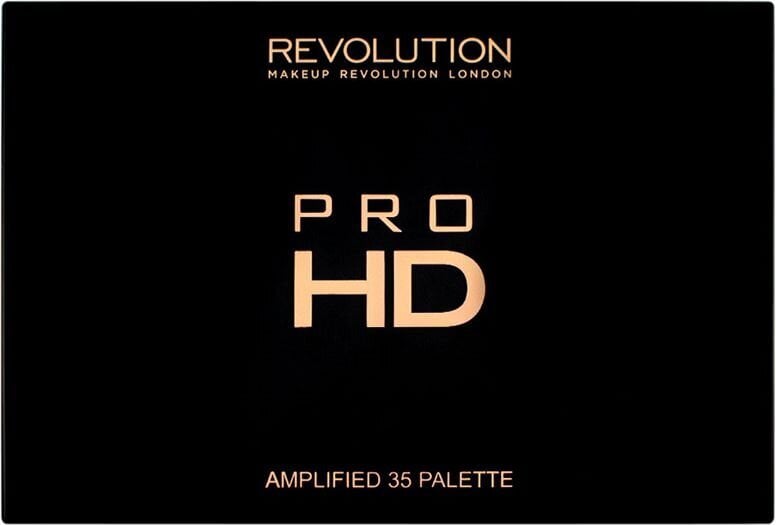 Lauvärvipalett Makeup Revolution Pro HD Palette Amplified Dynamic, 30g hind ja info | Ripsmetušid, lauvärvid, silmapliiatsid, seerumid | kaup24.ee