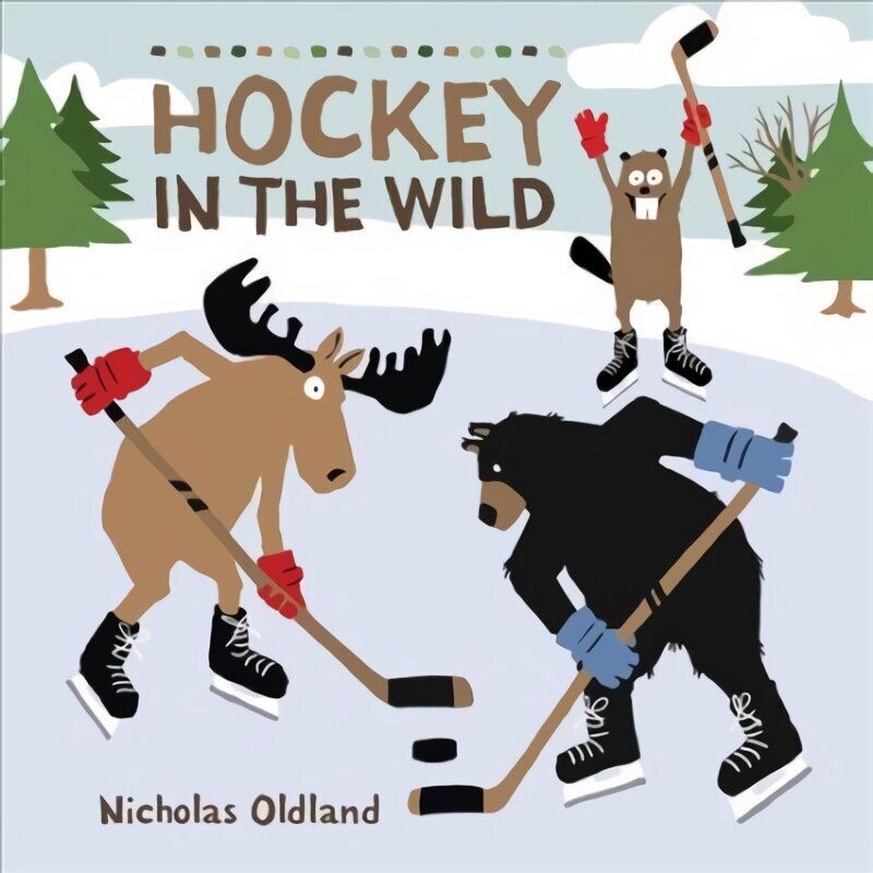 Hockey In The Wild цена и информация | Väikelaste raamatud | kaup24.ee