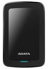 ADATA HV300 AHV300-4TU31-CBK 4000 GB, 2.5 ", USB 3.1, Black цена и информация | Жёсткие диски (SSD, HDD) | kaup24.ee