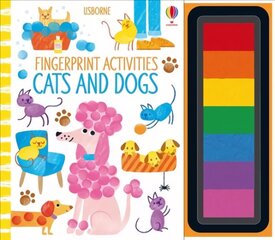 Fingerprint Activities Cats and Dogs цена и информация | Книги для малышей | kaup24.ee