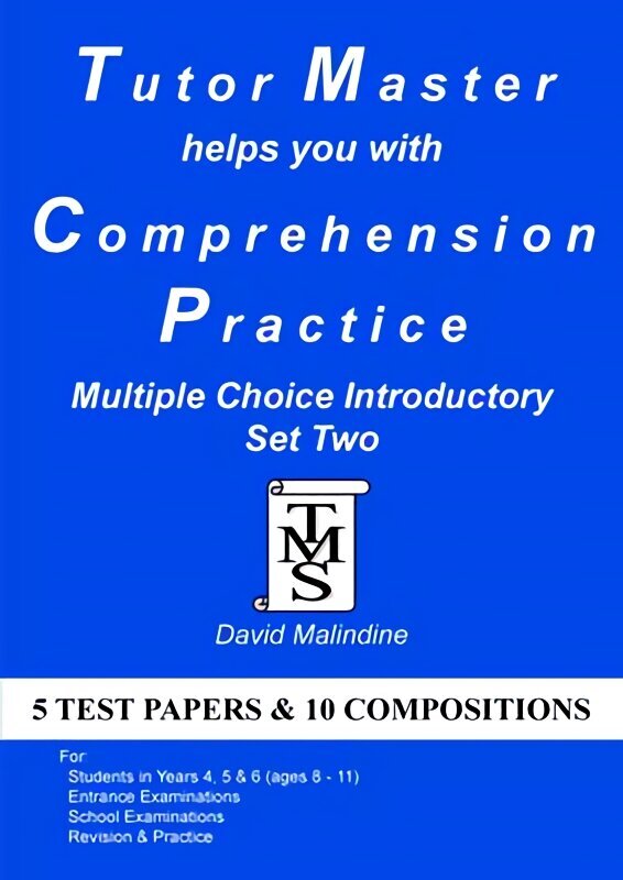 Tutor Master Helps You with Comprehension Practice - Multiple Choice Introductory Set Two цена и информация | Noortekirjandus | kaup24.ee