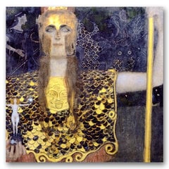 Reproduktsioon „Athena Pallas“ (Gustav Klimt), 60x60 cm hind ja info | Seinapildid | kaup24.ee