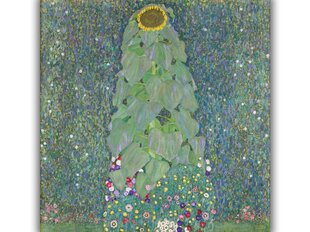 Reproduktsioon „Päevalill“ (Gustav Klimt), 60x60 cm цена и информация | Картины, живопись | kaup24.ee