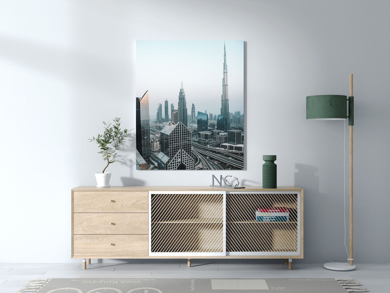 Reproduktsioon Dubai udus, 100x70 cm hind ja info | Seinapildid | kaup24.ee