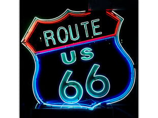 Reproduktsioon Route 66, 100x70 cm цена и информация | Картины, живопись | kaup24.ee