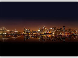 Картина Панорама Сан-Франциско, 100х70 см цена и информация | Картины, живопись | kaup24.ee