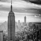 Reproduktsioon Must-valge Manhattan, 100x70 cm цена и информация | Seinapildid | kaup24.ee