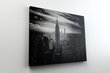 Reproduktsioon Must-valge Manhattan, 100x70 cm цена и информация | Seinapildid | kaup24.ee