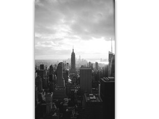 Reproduktsioon Must-valge New York, 100x70 cm hind ja info | Seinapildid | kaup24.ee