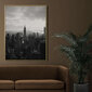 Reproduktsioon Must-valge New York, 100x70 cm цена и информация | Seinapildid | kaup24.ee