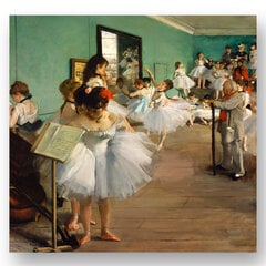 Reproduktsioon "Tantsutund" (Edgar Degas), 40x40 cm hind ja info | Seinapildid | kaup24.ee