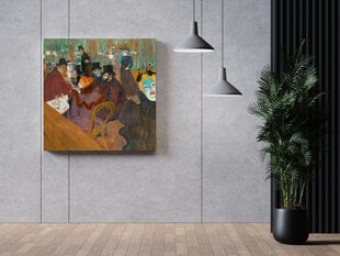 Reproduktsioon „Moulin Rouge“ (Henri Toulouse-Lautrec), 40x40 cm цена и информация | Картины, живопись | kaup24.ee