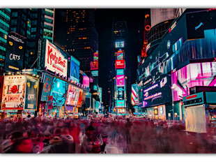 Reproduktsioon Times Square, 100x70 cm hind ja info | Seinapildid | kaup24.ee