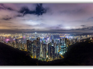 Reproduktsioon Hongkong, 100x70 cm hind ja info | Seinapildid | kaup24.ee