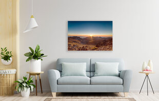 Reproduktsioon Päikeseloojang kõrbes, 100x70 cm hind ja info | Seinapildid | kaup24.ee