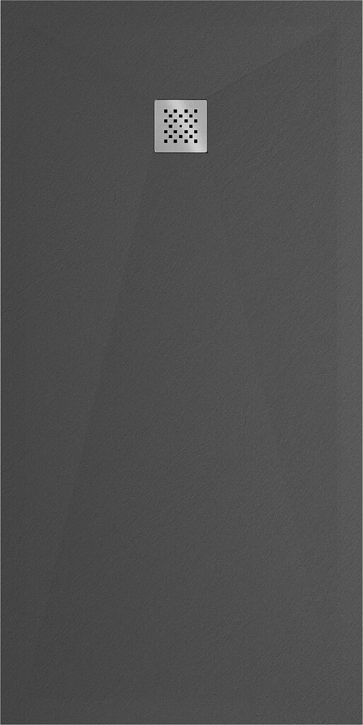Ristkülikukujuline dušialus Mexen Stone+ su sifooniga, Anthracite, 200x80,90,100 cm цена и информация | Dušialused | kaup24.ee
