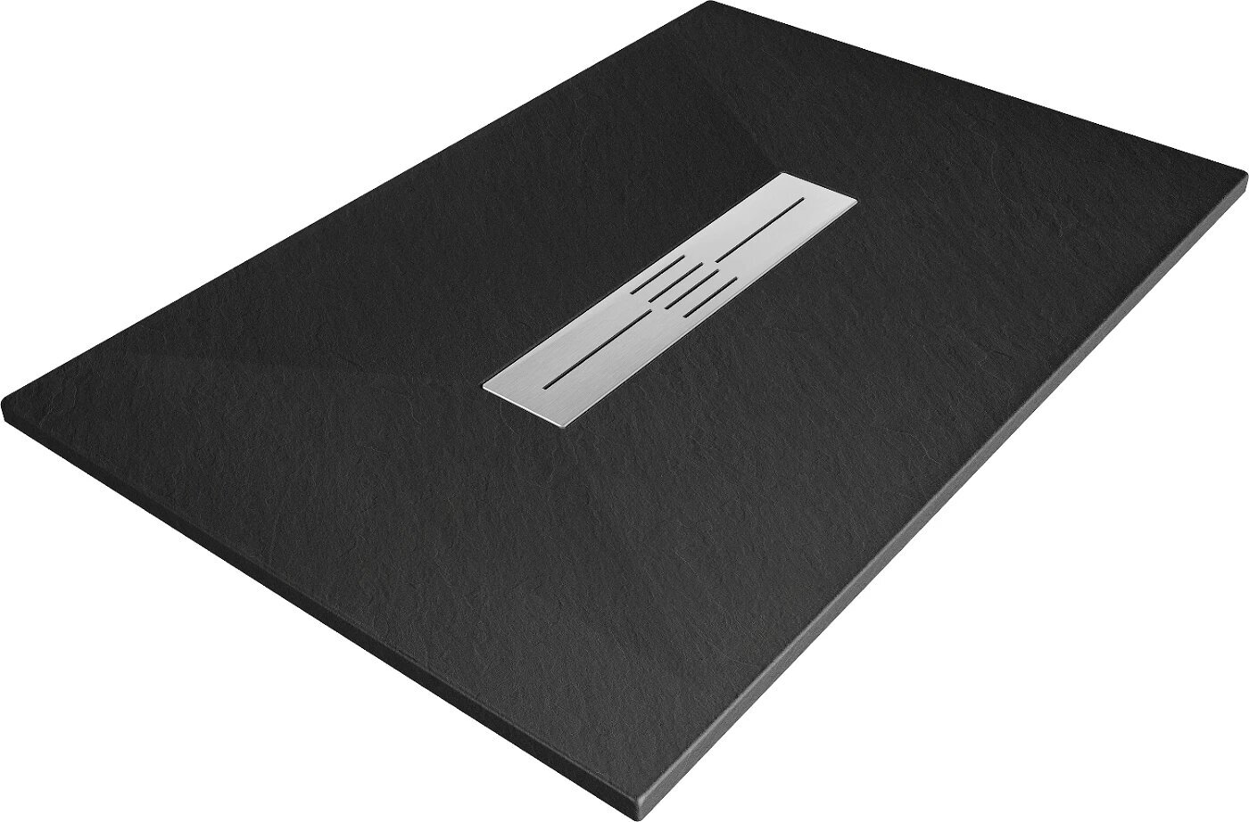 Ristkülikukujuline dušialus Mexen Toro SMC sifooniga, Black, 120x70,80,90 cm hind ja info | Dušialused | kaup24.ee