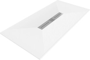 Ristkülikukujuline dušialus Mexen Toro SMC sifooniga, White, 200x70,80,90 cm цена и информация | Стойки для душа | kaup24.ee