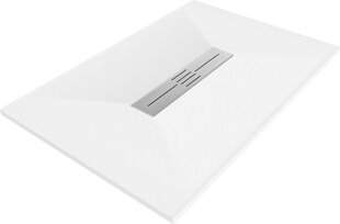 Ristkülikukujuline dušialus Mexen Toro SMC sifooniga, White, 120x70,80,90 cm hind ja info | Dušialused | kaup24.ee