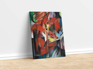 Reproduktsioon "Rebased" (Franz Marc), 100x70 cm. hind ja info | Seinapildid | kaup24.ee