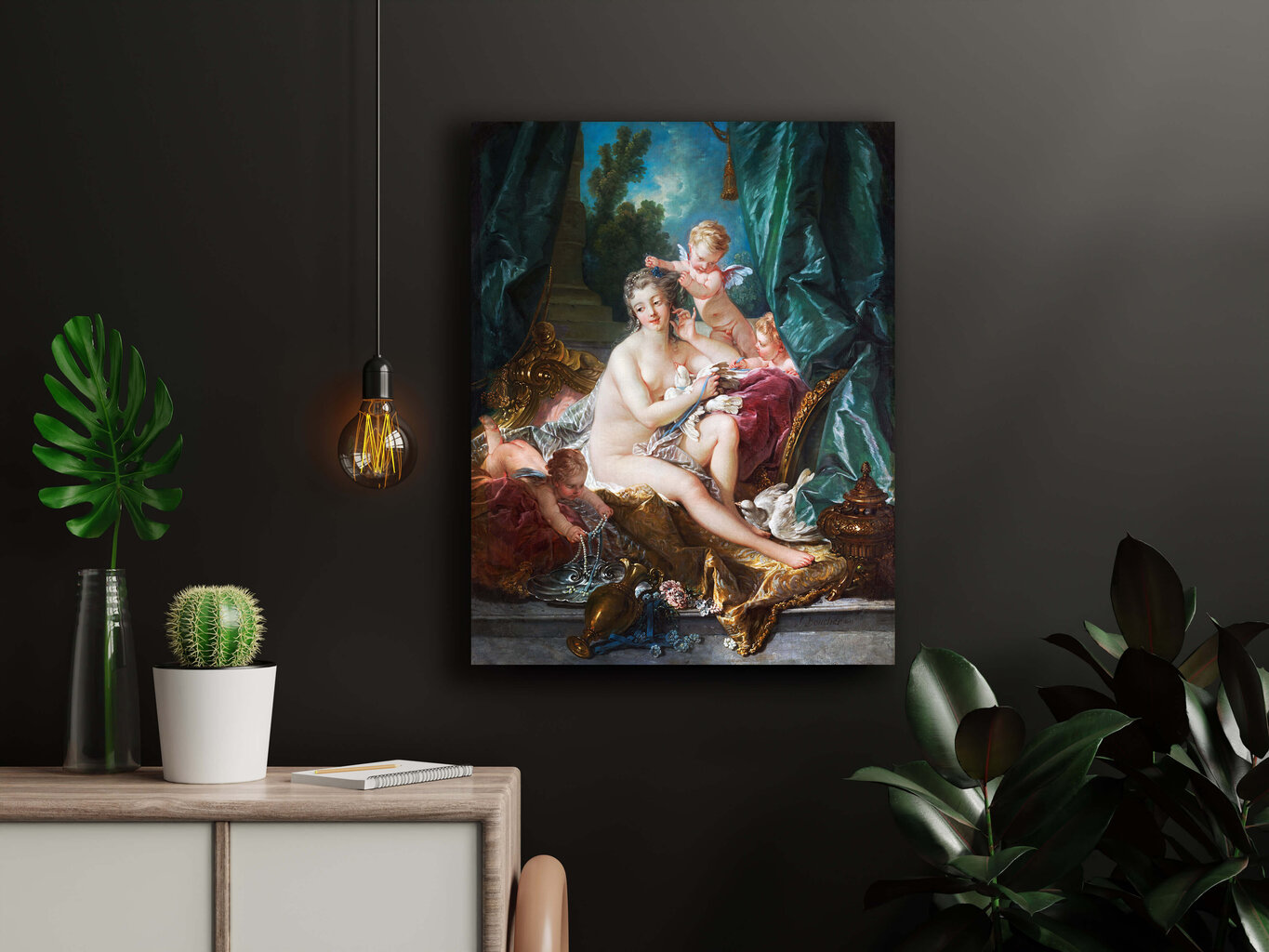 Reproduktsioon „Veenuse tualett“(Francois Boucher), 100x70 cm hind ja info | Seinapildid | kaup24.ee