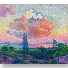 Reproduktsioon „Roosa Pilv“ (Henri-Edmond Cross), 100x70 cm hind ja info | Seinapildid | kaup24.ee