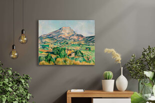 Reproduktsioon "Mont Saint-Victoire" (Paul Cézanne), 100x70 cm hind ja info | Seinapildid | kaup24.ee