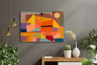 Reproduktsioon "Rõõmus mägimaastik" (Paul Klee), 100x70 cm. цена и информация | Картины, живопись | kaup24.ee