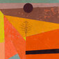 Reproduktsioon "Rõõmus mägimaastik" (Paul Klee), 100x70 cm. hind ja info | Seinapildid | kaup24.ee