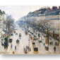 Reproduktsioon "Boulevard Montmartre talvehommikul" (Camille Pissarro), 100x70 cm. цена и информация | Seinapildid | kaup24.ee