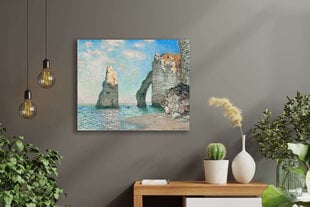 Reproduktsioon "Kaljud Etretat's" (Claude Monet), 100x70 cm. hind ja info | Seinapildid | kaup24.ee