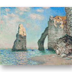 Reproduktsioon "Kaljud Etretat's" (Claude Monet), 100x70 cm. hind ja info | Seinapildid | kaup24.ee